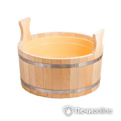 Шайка Woodson 12 л липа с пластиковой вставкой в Краснодаре